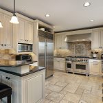 beautiful kitchen with granite countertops and stainless steal appliances